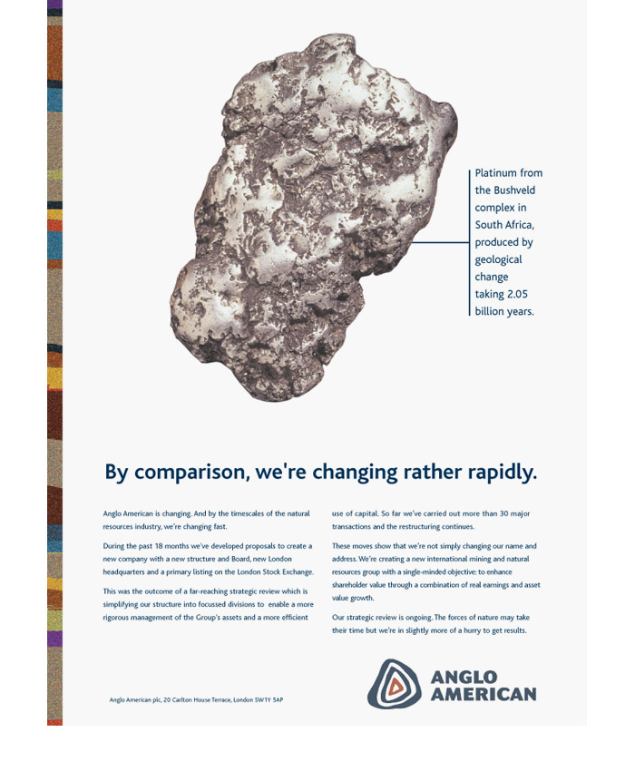 Anglo American press ads