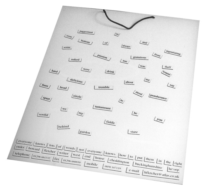 Howard Fletcher mailer