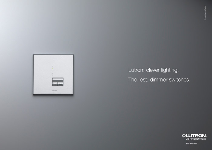 Lutron Press ads
