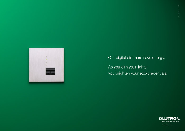 Lutron Press ads