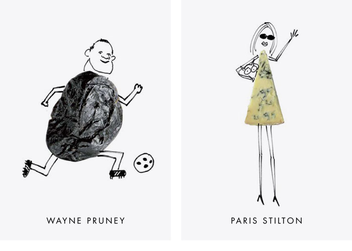 Harvey Nichols Foodmarket postcards