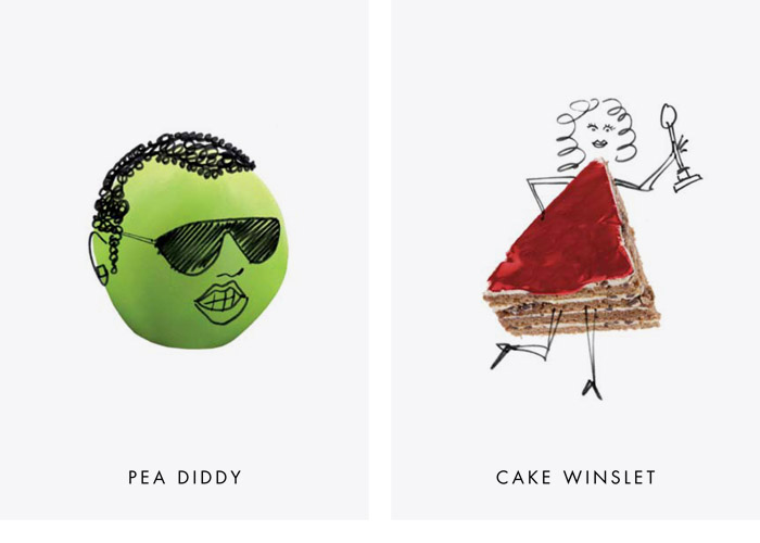 Harvey Nichols Foodmarket postcards