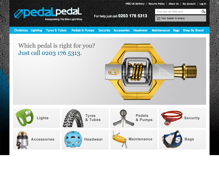 pedal-pedal website