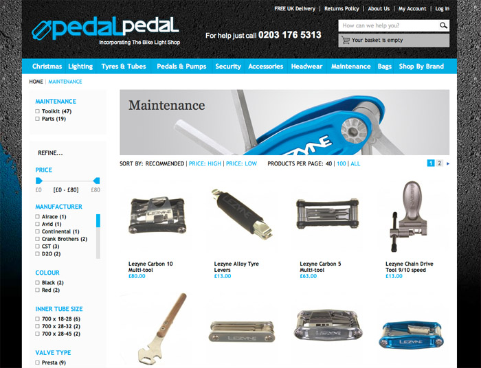 pedal-pedal website