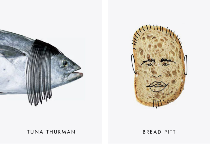 Harvey Nichols Foodmarket postcards